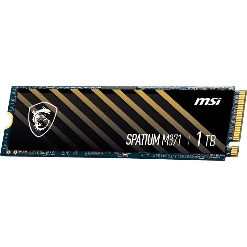 MSI SPATIUM M371 1TB NVMe M.2 Internal SSD MSI SPATIUM M371 1TB NVMe M.2 Internal SSD